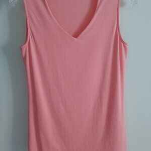 sleeveless shell top